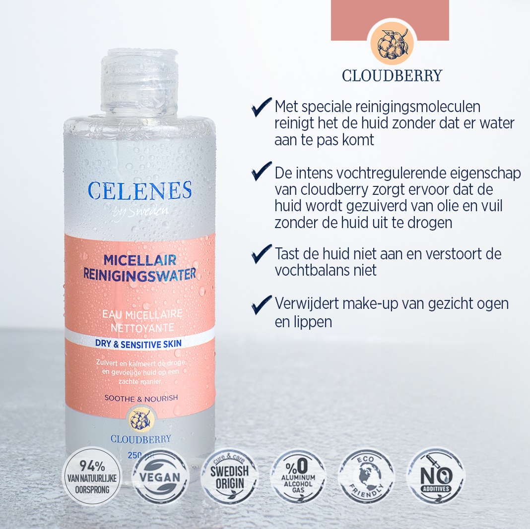 Celenes Cloudberry micellair water - Afbeelding 2
