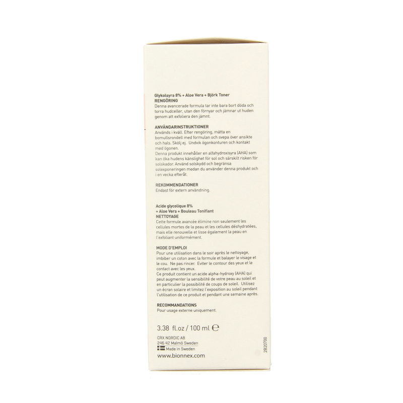 Bionnex Nordea serum glycolic acid - Afbeelding 3