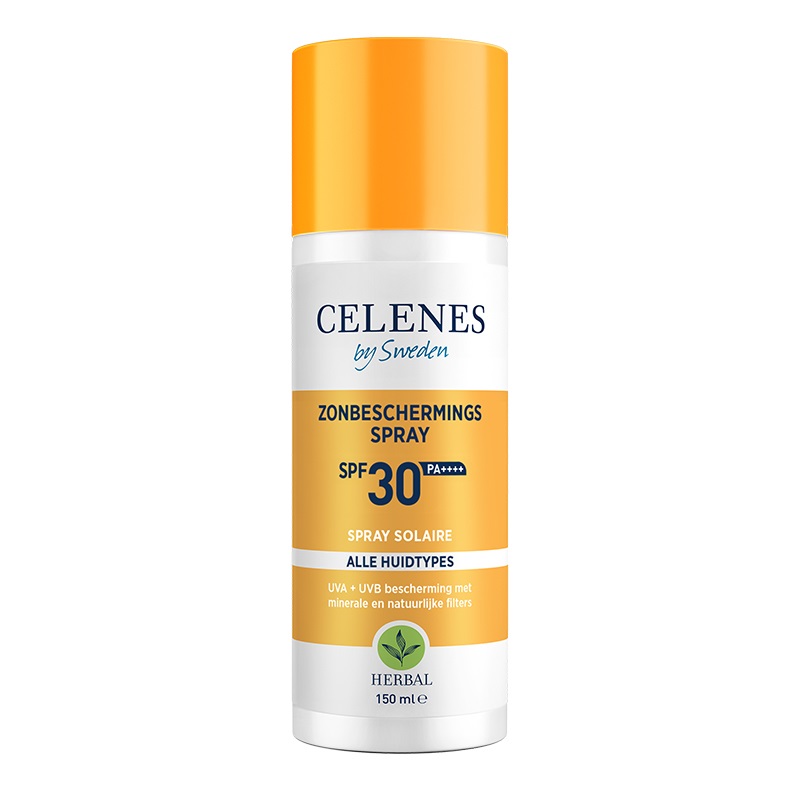 Celenes Herbal sunscreen spray lotion all skintypes SPF30+ - Afbeelding 2