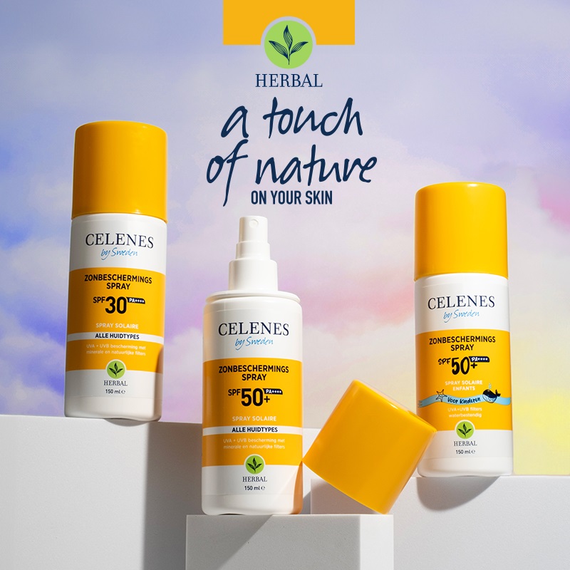 Celenes Herbal sunscreen spray lotion all skintypes SPF30+ - Afbeelding 5