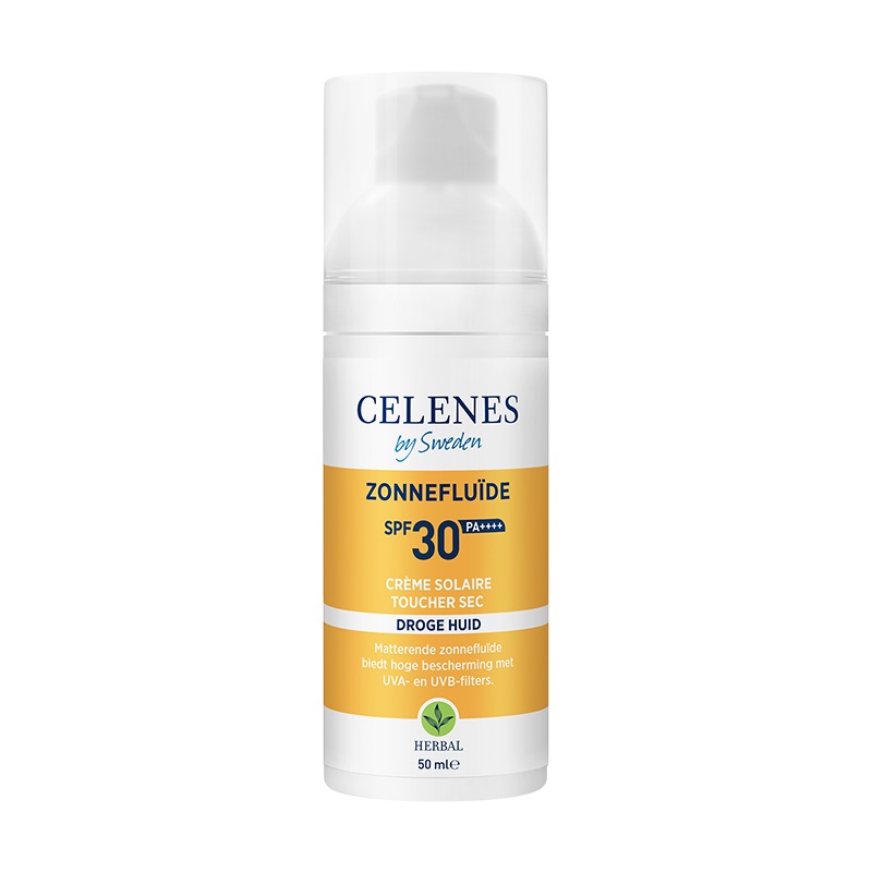 Celenes Herbal dry touch sunscreen fluid SPF30+ - Afbeelding 2