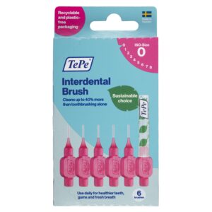 TePe Interdentale ragers original roze 0,4mm maat 0