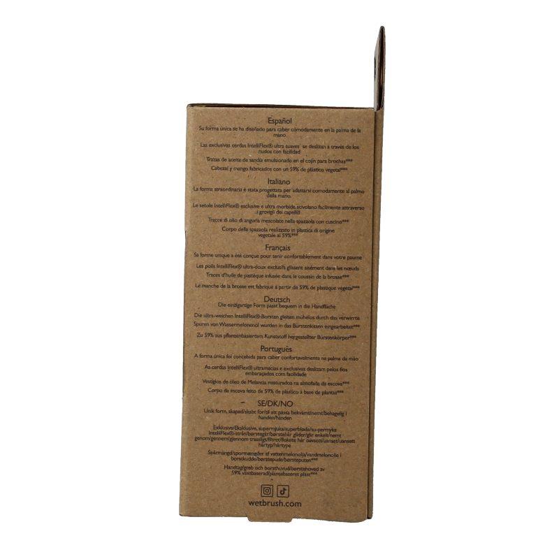 Wet Brush Go green palm detangler pink water - Afbeelding 4