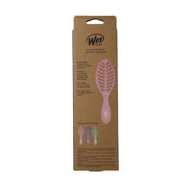 Wet Brush Go green speed dry pink - Afbeelding 3