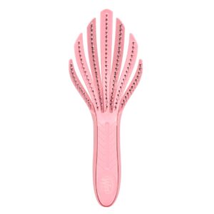Wet Brush Go green curl detangler pink