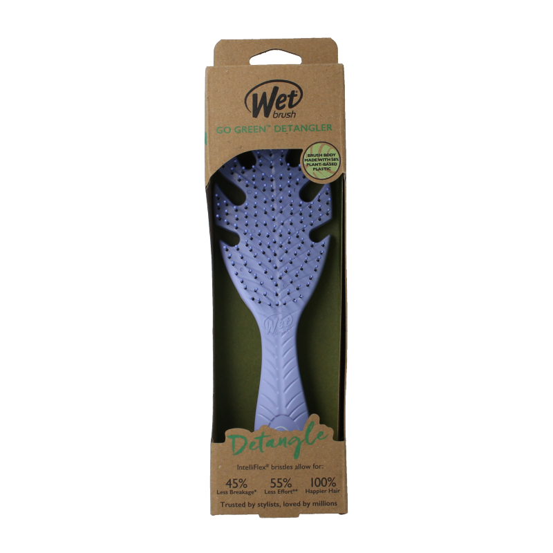 Wet Brush Go green detangler lavender