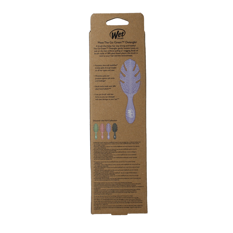 Wet Brush Go green detangler lavender - Afbeelding 3