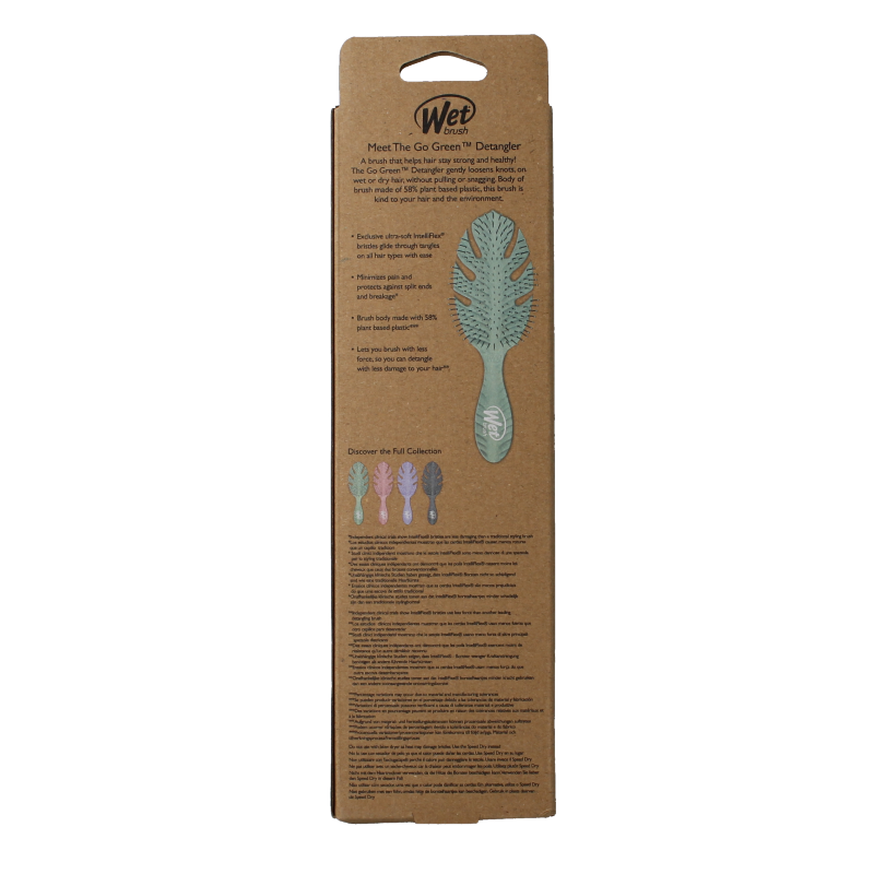 Wet Brush Go green detangler green - Afbeelding 3