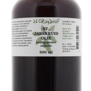 Cruydhof Sint Janskruid olie met olijfolie