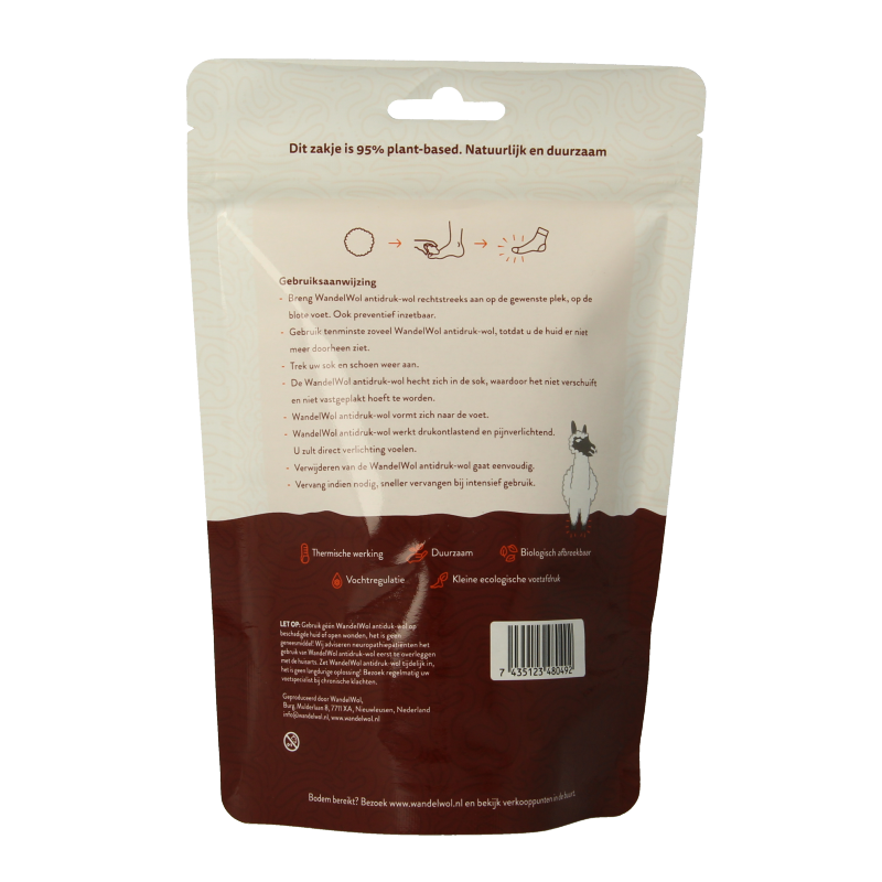 Wandelwol Antidruk-wol lanolinevrij - Afbeelding 2