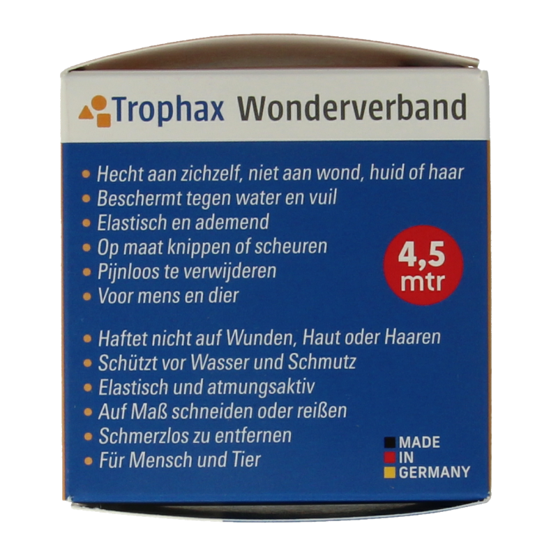 ABC Wonderverband Wonderverband blauw 4.5m x 5cm - Afbeelding 2