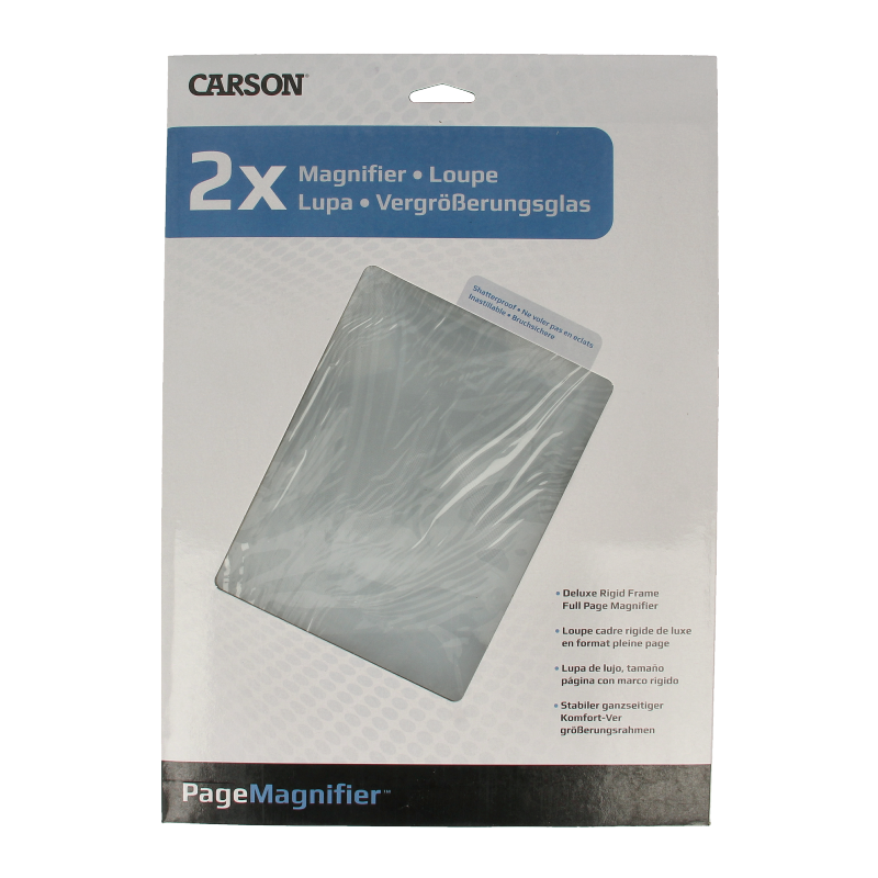 Able 2 Vergrootglas plat hard