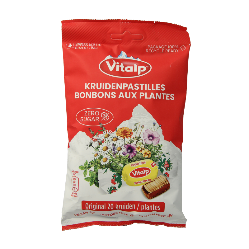 Vitalp 20 Kruiden original suikervrij