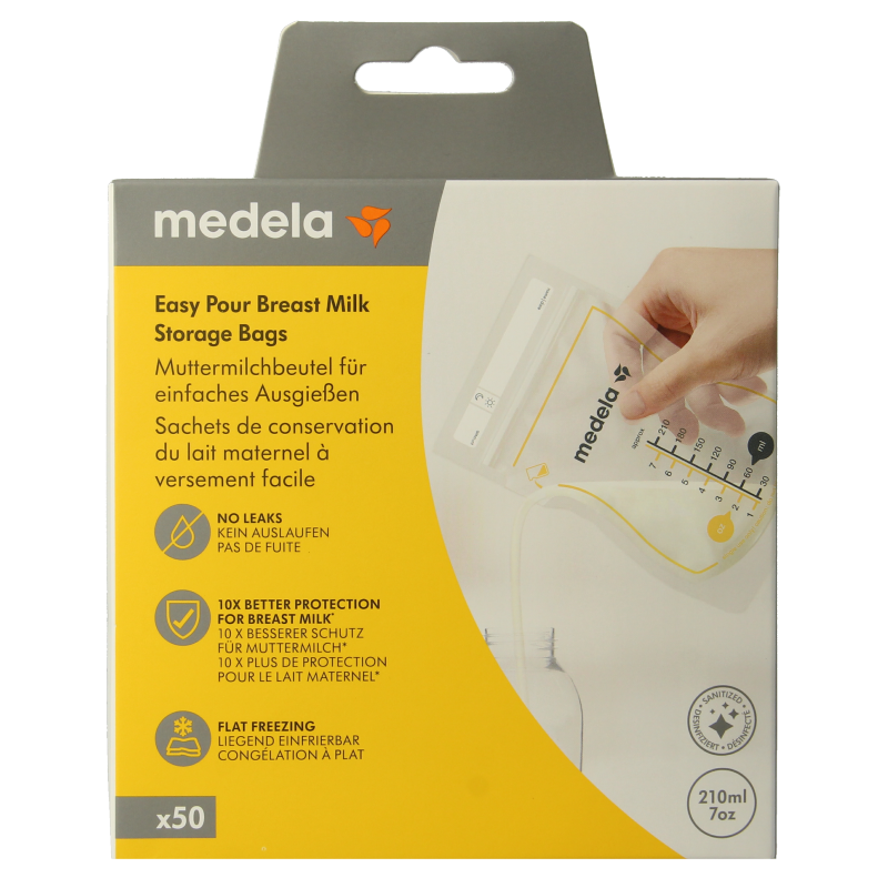 Medela Moedermelk bewaarzakjes 210ml