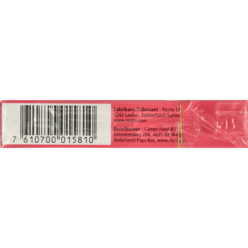 Ricola Cranberry suikervrij doosje - Afbeelding 4