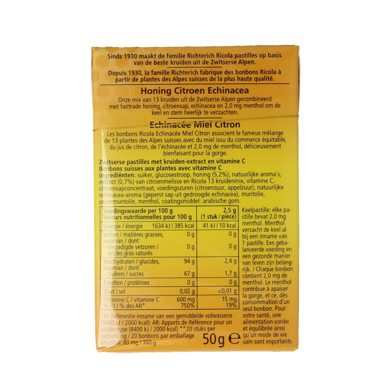 Ricola Honey lemon echinacea - Afbeelding 3