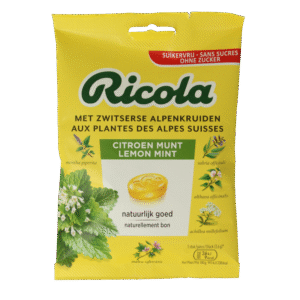 Ricola Citroen munt suikervrij