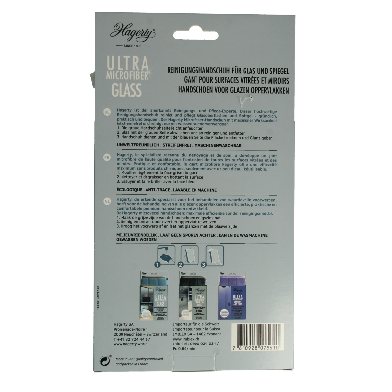 Hagerty Microfiber gloves glass - Afbeelding 2