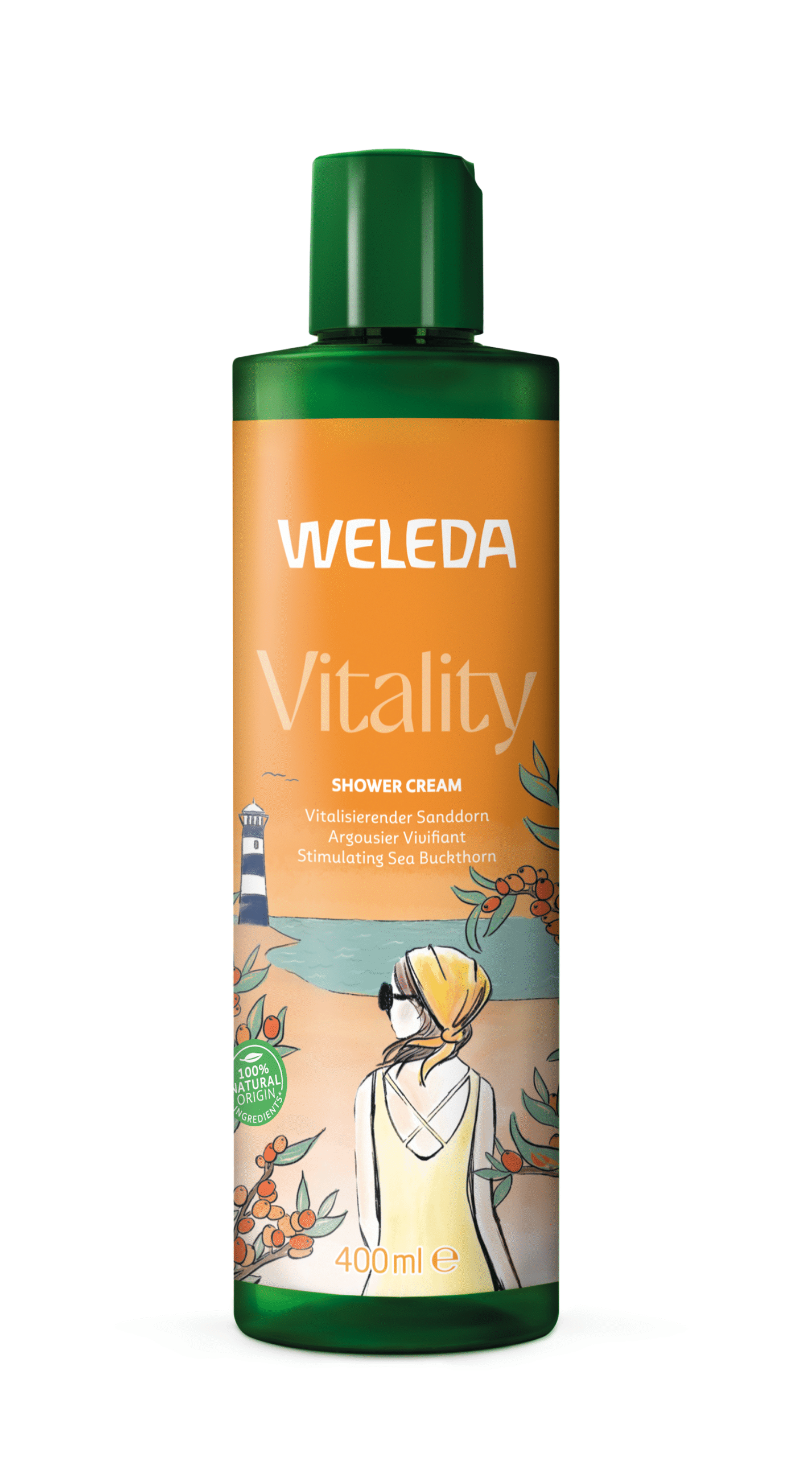 Weleda Vitality douchecreme duindoorn bio