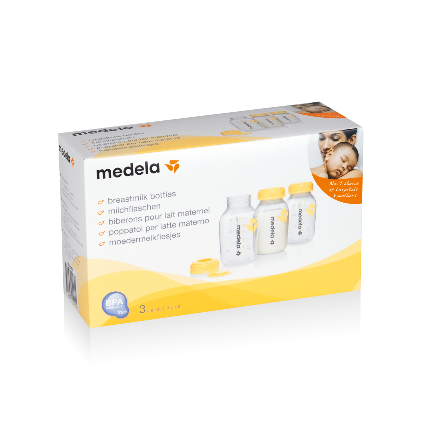 Medela Melkflesjes trioset 150ml