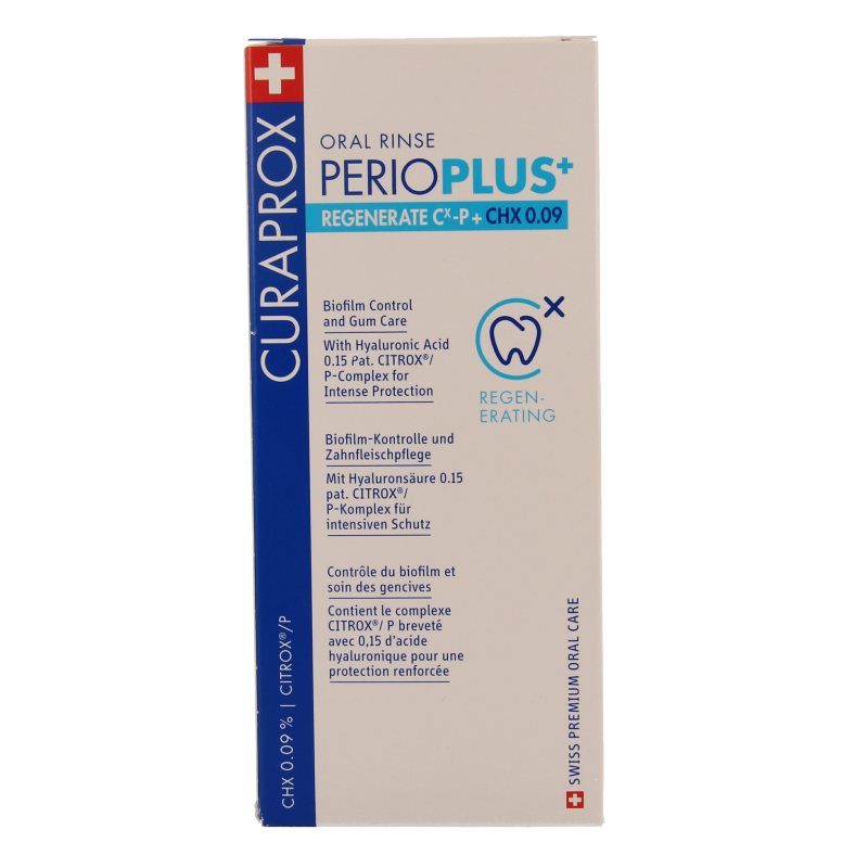 Curaprox Perio plus regenerate CHX 0.09