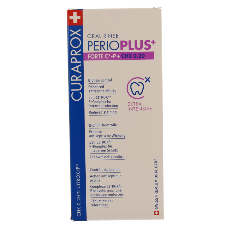 Curaprox Perio plus forte CHX 0.20