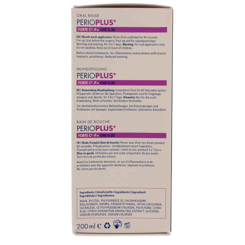 Curaprox Perio plus forte CHX 0.20 - Afbeelding 2