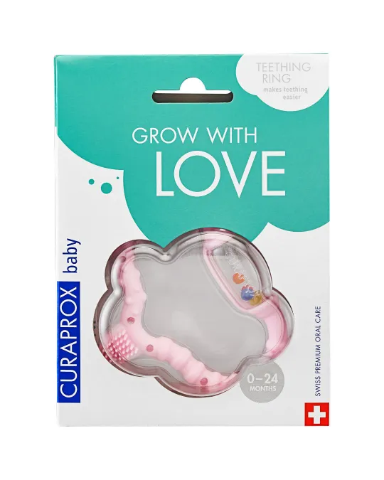 Curaprox Bijtring roze