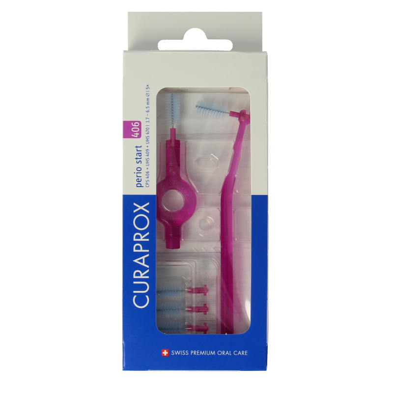 Curaprox Perio start 406 fuchsia