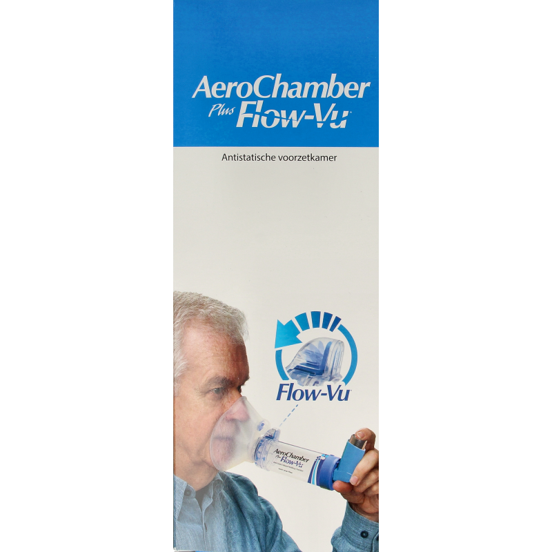 Diversen Aerochamber plus flower VU+ volwassen masker