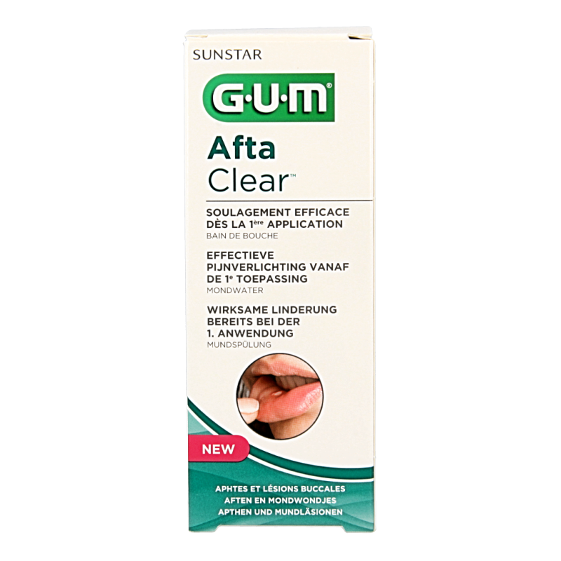 GUM Aftaclear mondwater