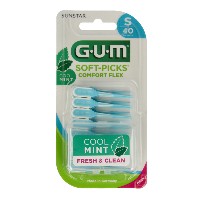 GUM Soft picks comfort flex mint small