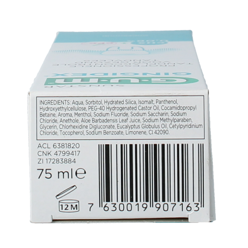GUM Gingidex tandpasta tube - Afbeelding 6