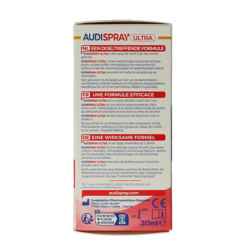 Audispray Ultra oorsmeerprop - Afbeelding 3