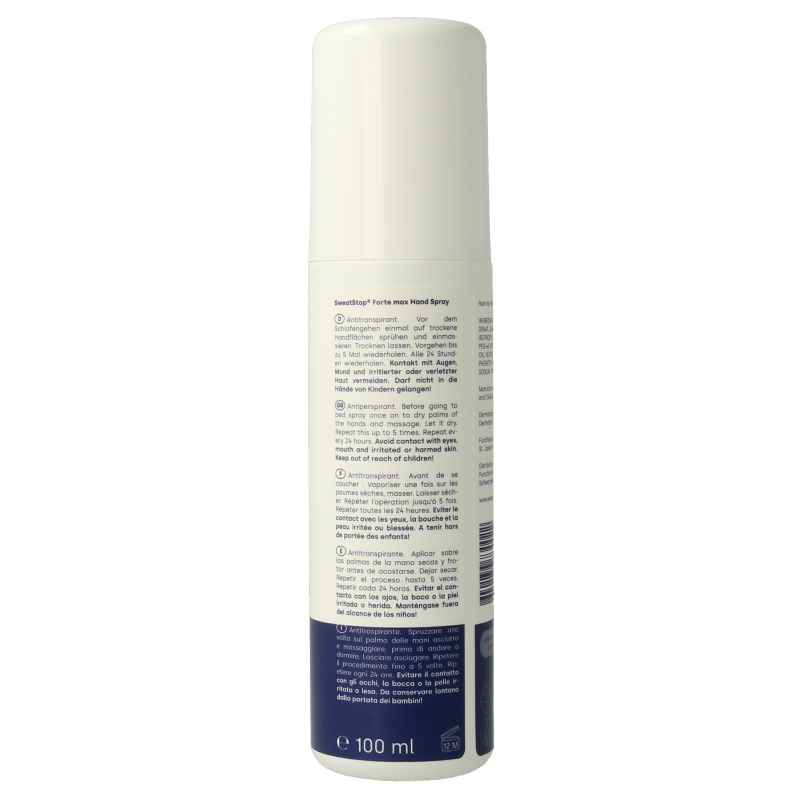 Sweatstop Forte max spray hand & body - Afbeelding 3