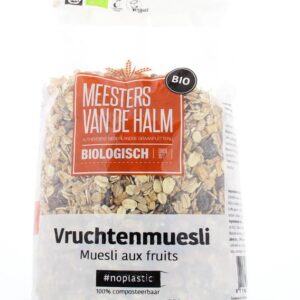 De Halm Muesli vruchten eko bio