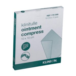 Klinion Klinitulle zalfkompres 10 x 10