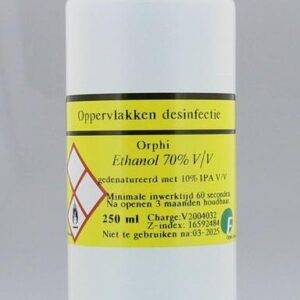 Orphi Ethanol 70% v/v + 10% IPA v/v