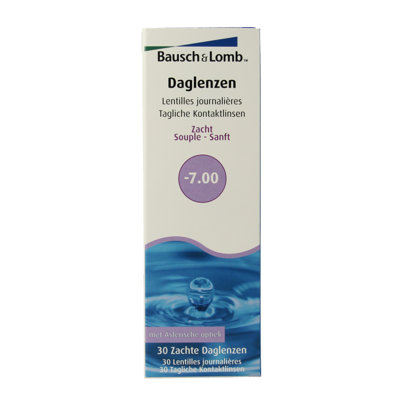 Bausch & Lomb Daglenzen -7.00