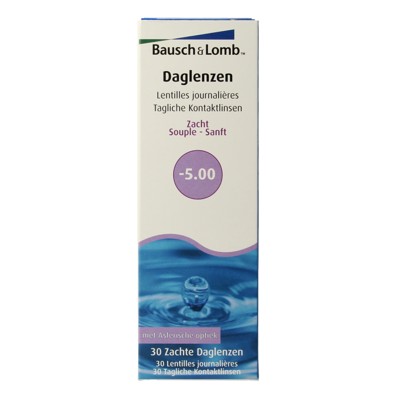 Bausch & Lomb Daglenzen -5.00