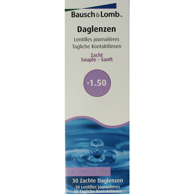 Bausch & Lomb Daglenzen -1.50