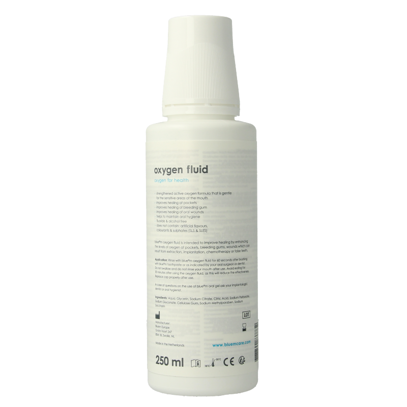 Bluem Mondwater oxygen fluid - Afbeelding 2