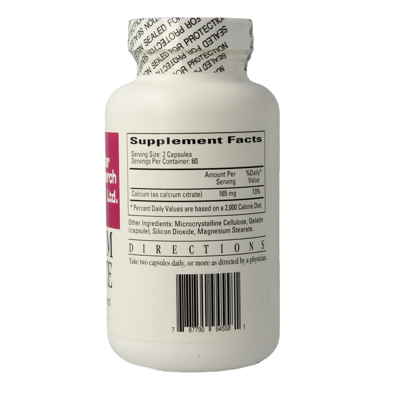 Cardio Vasc Res Calcium citraat 165mg - Afbeelding 2