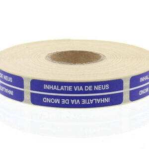 Blockland Strooketiket inhalatie via mond/neus 44 x 11mm