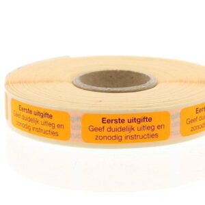 Blockland Strooketiket eerste uitgifte 30 x 10mm