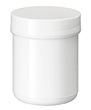 Blockland Zalfpot wit PP plastobel gedopt 70ml