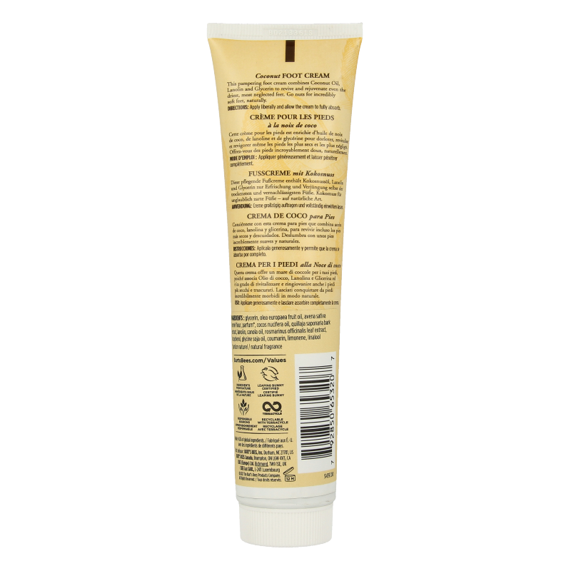 Burt's Bees Foot creme coconut - Afbeelding 2