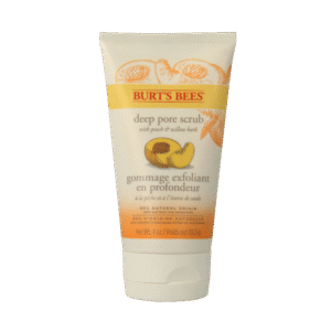 Burt's Bees Gezichtscrub peach & willowbark