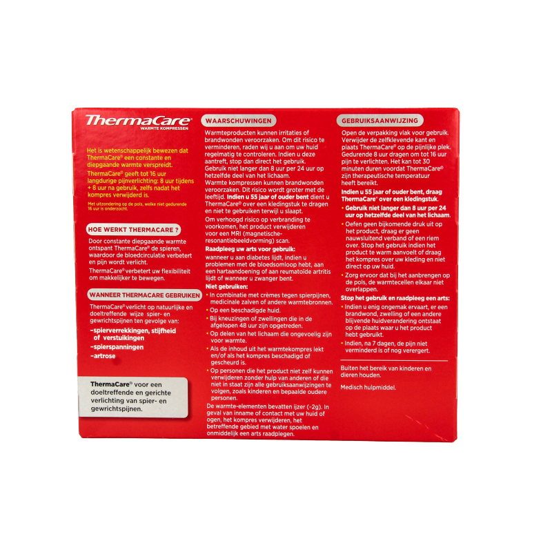 Thermacare Warmte kompres nek, schouder, pols - Afbeelding 3
