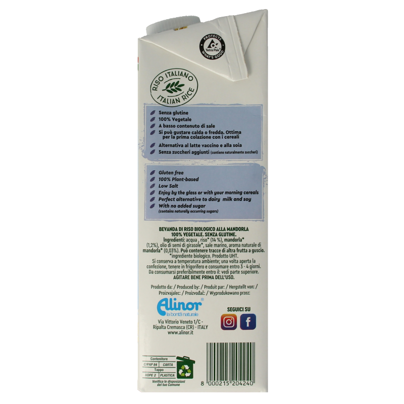 Vitariz Rice drink amandel bio - Afbeelding 4